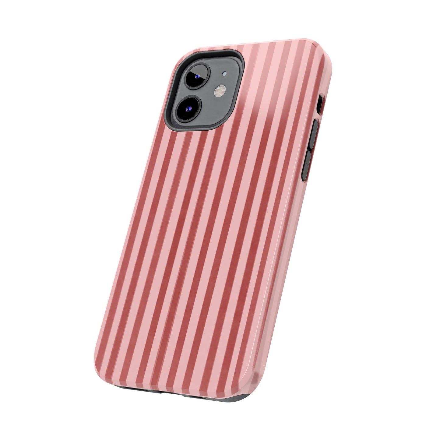 Rose Petals | Vertical Stripes Phone Case Tough Phone Case