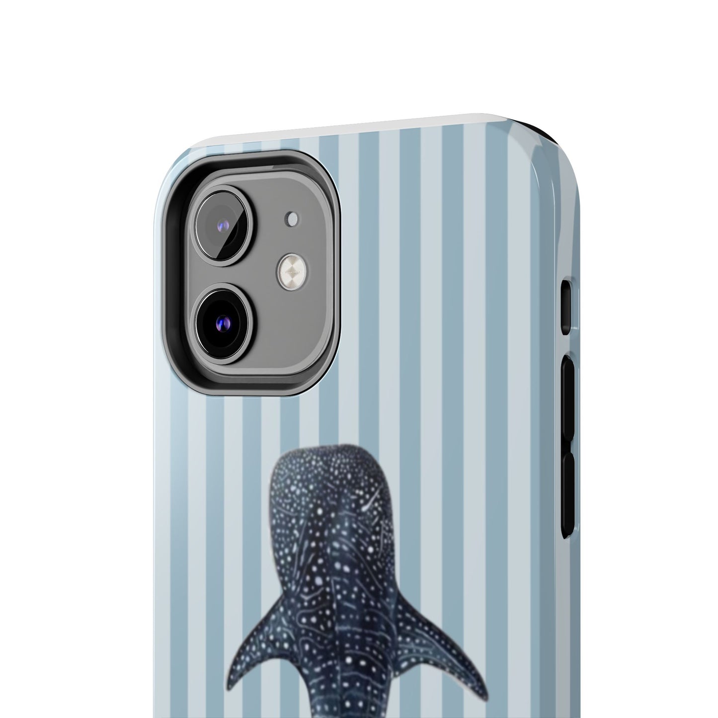 Deep Sea  — Blue Striped Tough Protective Cover