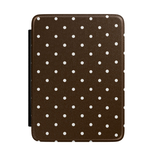 Cacao Polka Dot  - Kindle Case