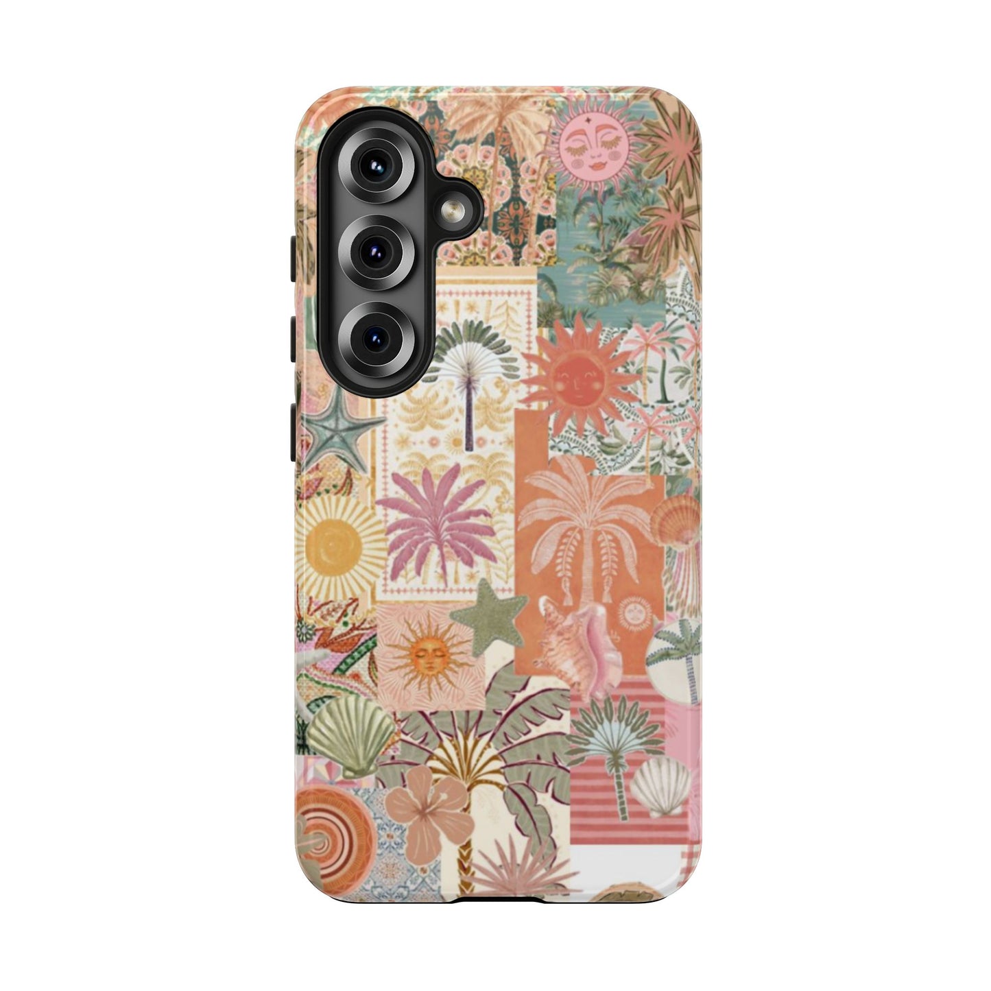 Girls Just Wanna Have Fun! — Tough Phone Case  Retro Tropical Collage iPhone Case