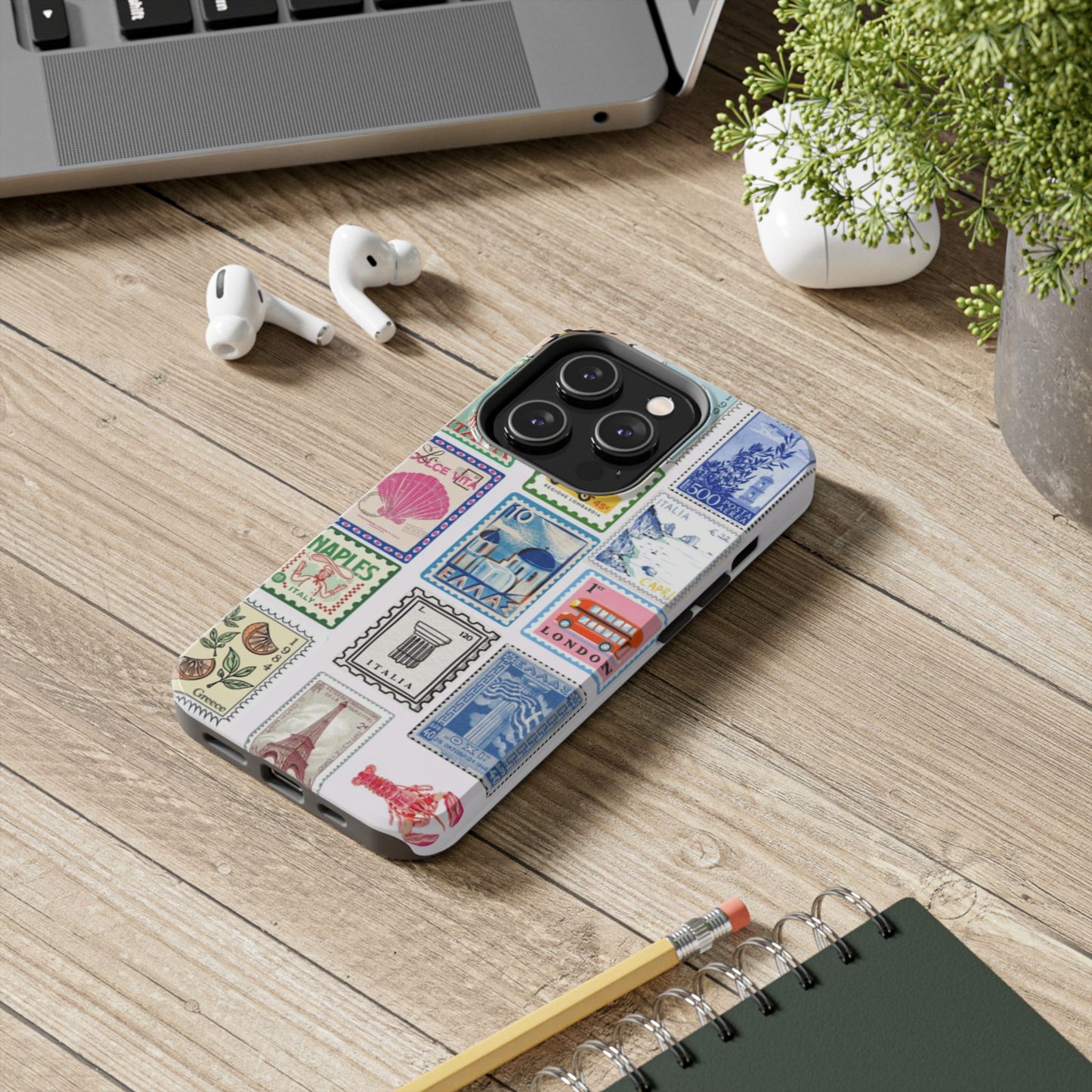 Postcard Stamp  – Tough Phone Case
