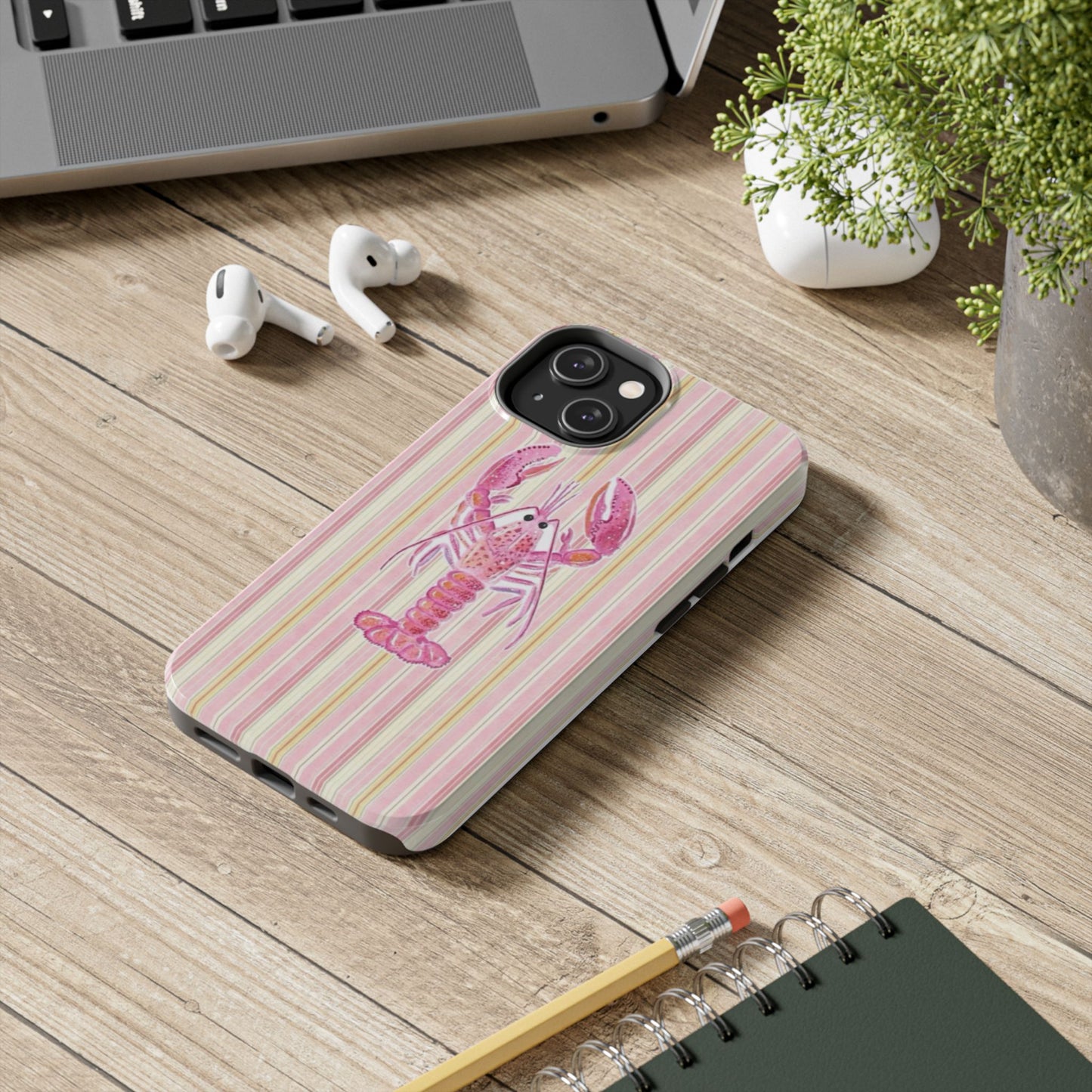 Pink Lobster — Tough Phone Case