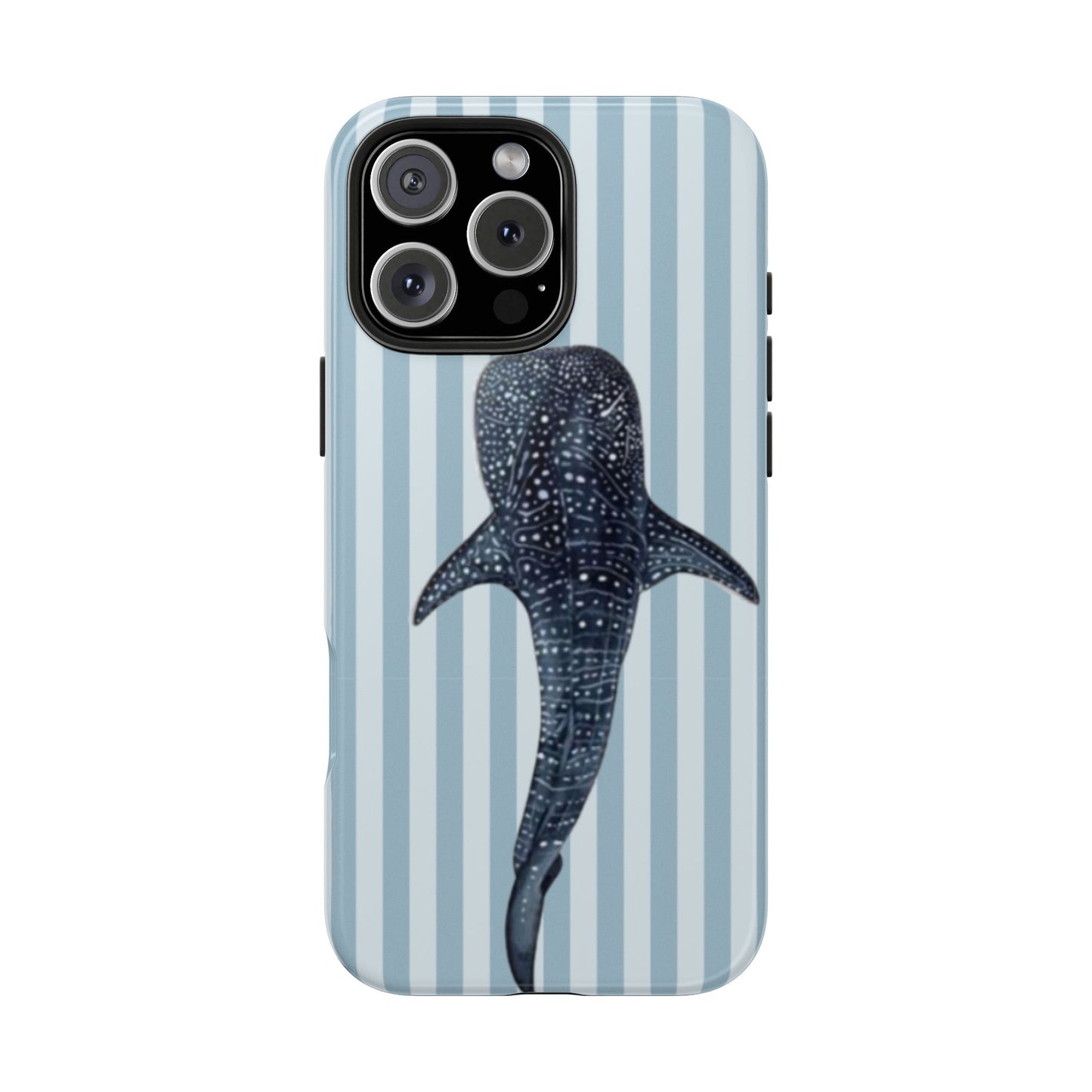 Deep Sea  — Blue Striped Tough Protective Cover