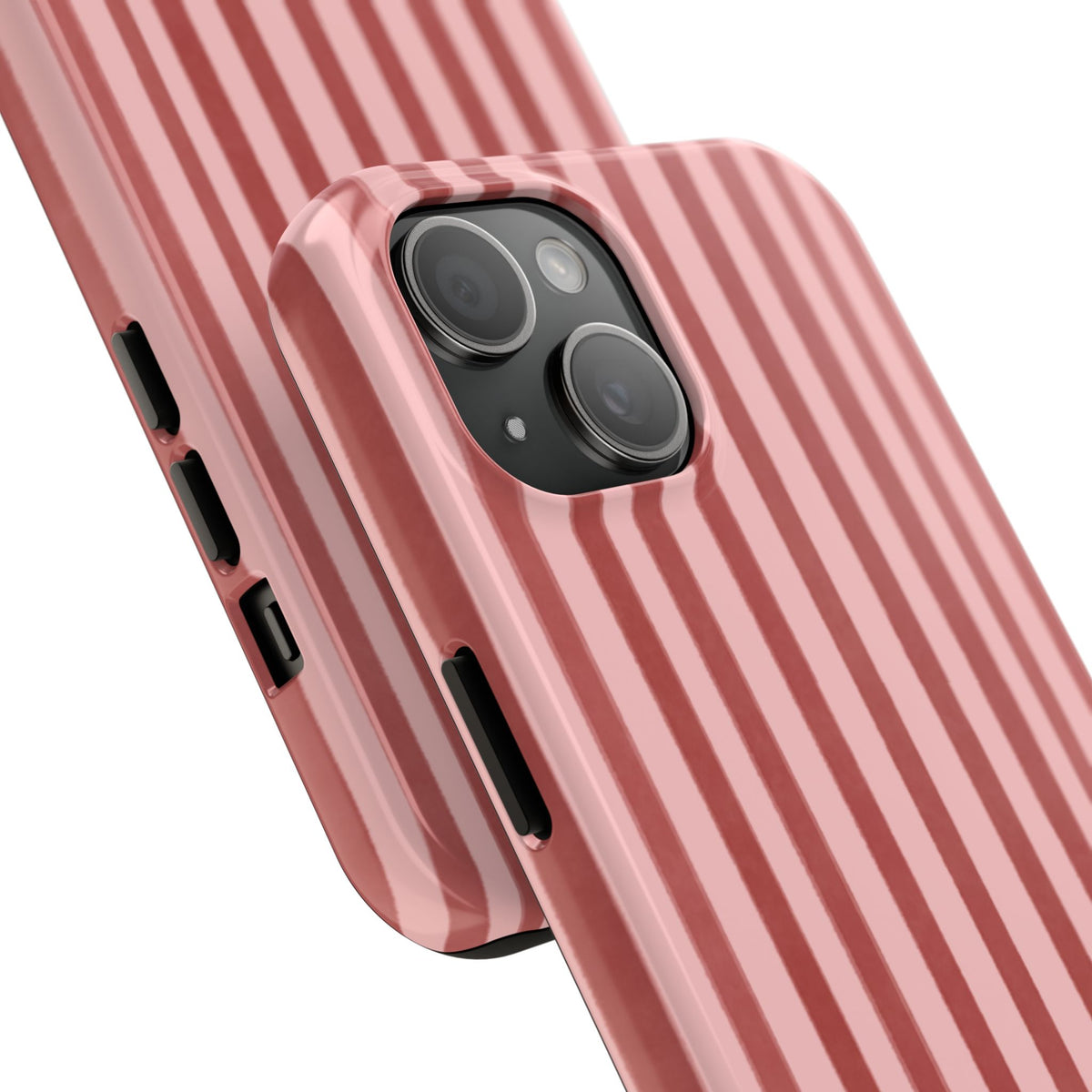 Rose Petals | Vertical Stripes Phone Case Tough Phone Case