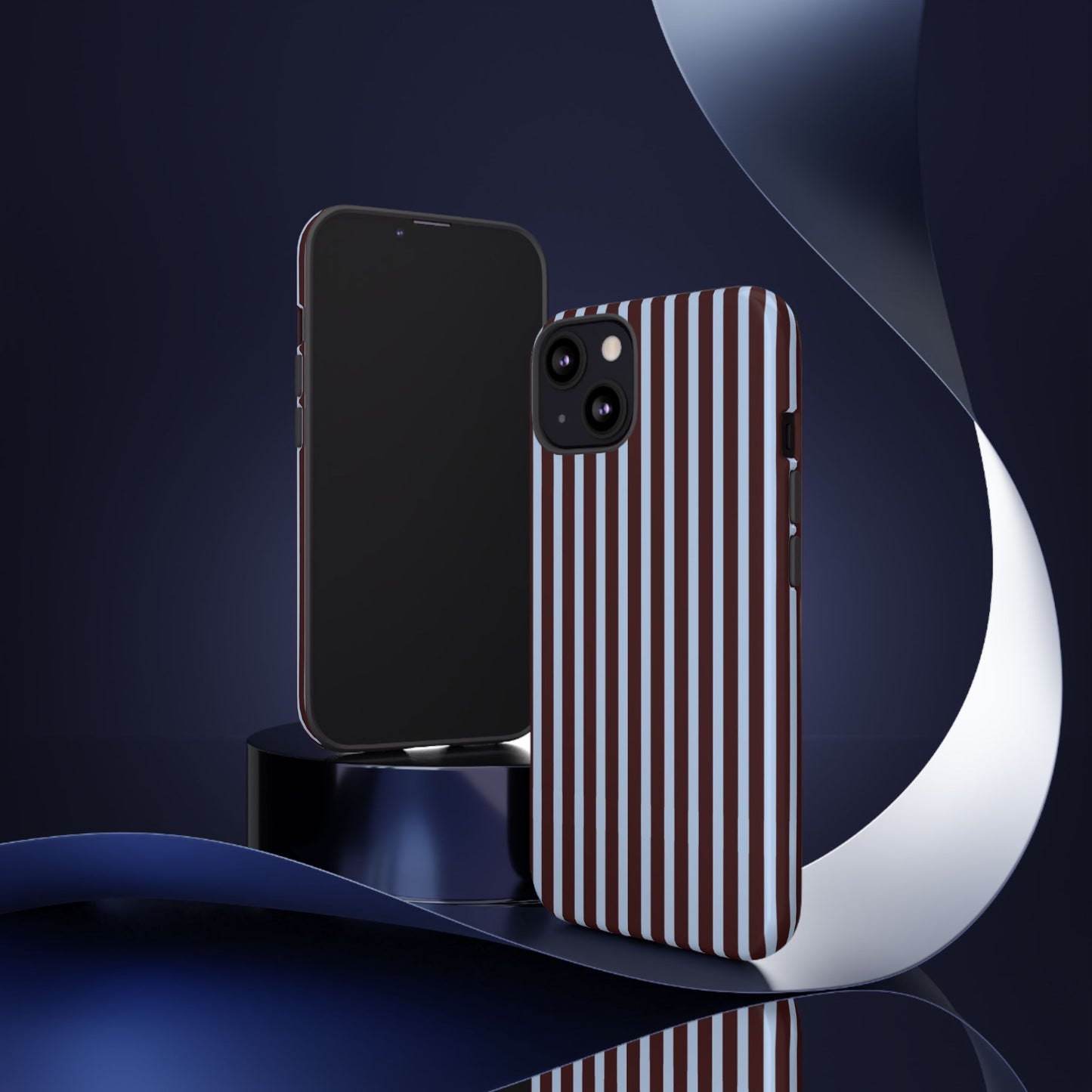 Ocean Cacao Polkadots — Tough Phone Case