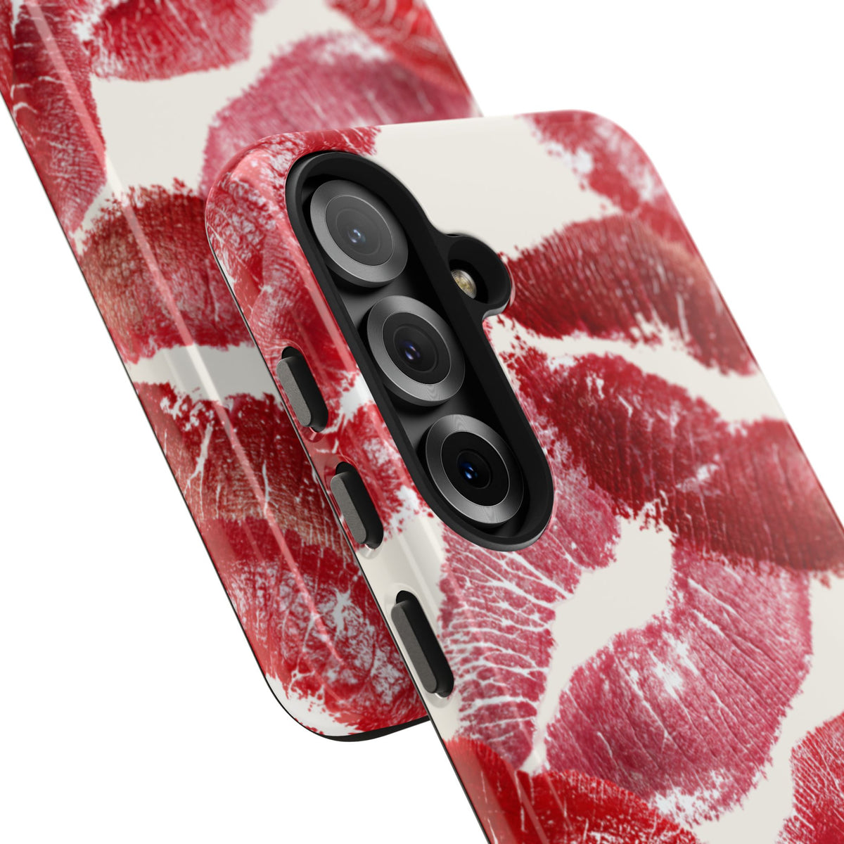 Red Lipstick Kiss Pattern Phone Case | Tough Phone Case