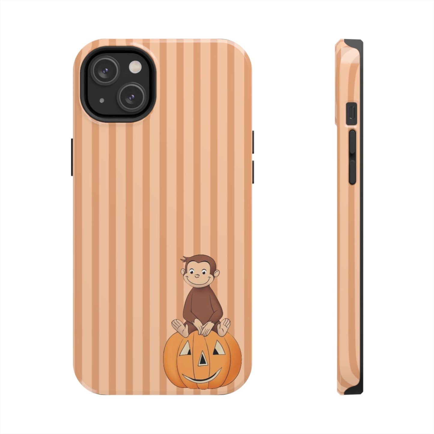 Pumpkin Curious George —  Tough Phone Case