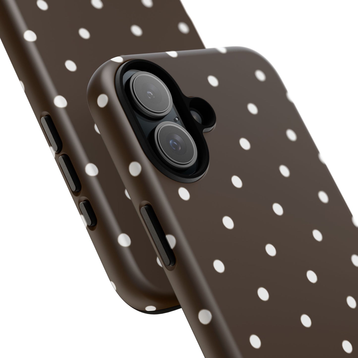 Cacao Polka Dot  — Phone Case Tough Case