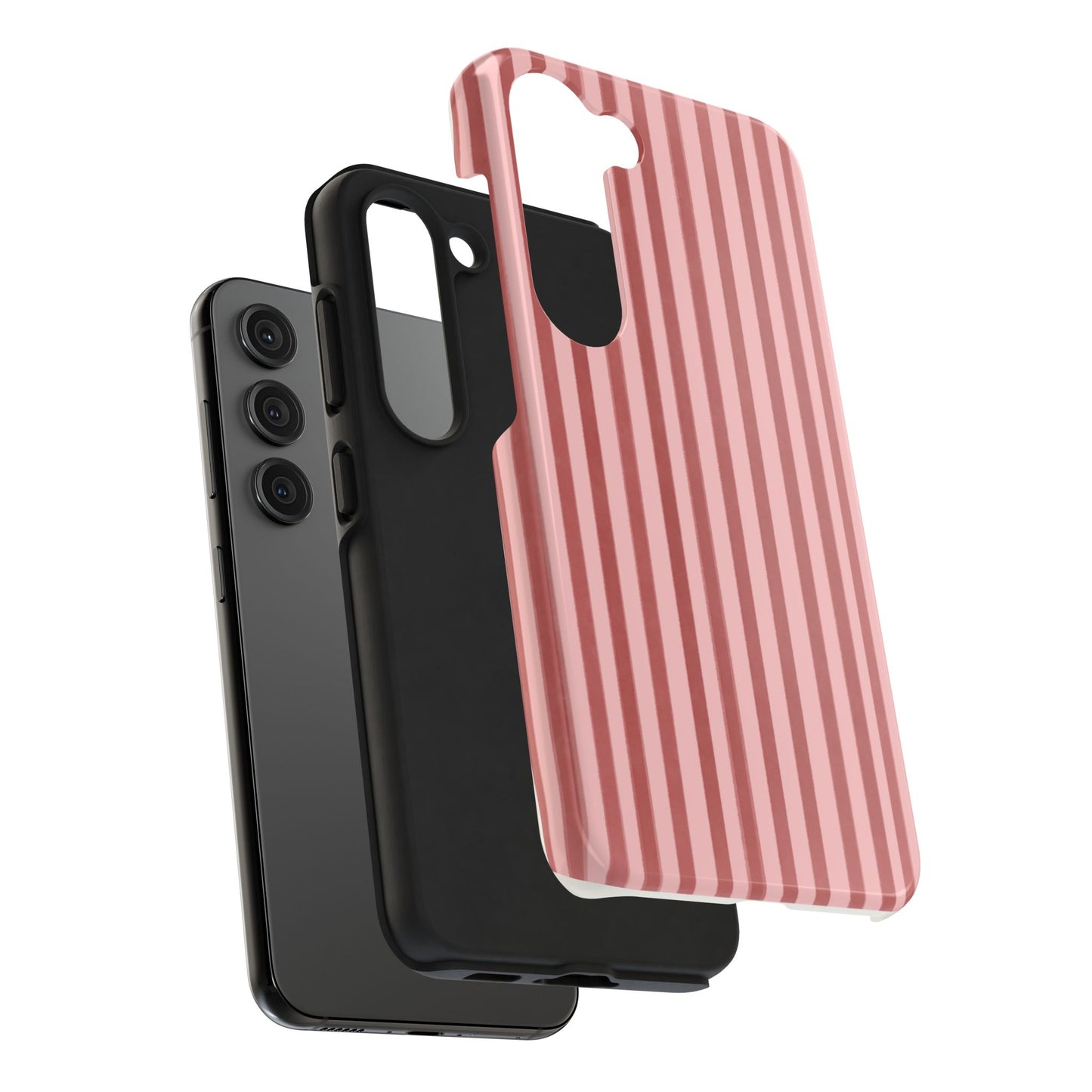 Rose Petals | Vertical Stripes Phone Case Tough Phone Case