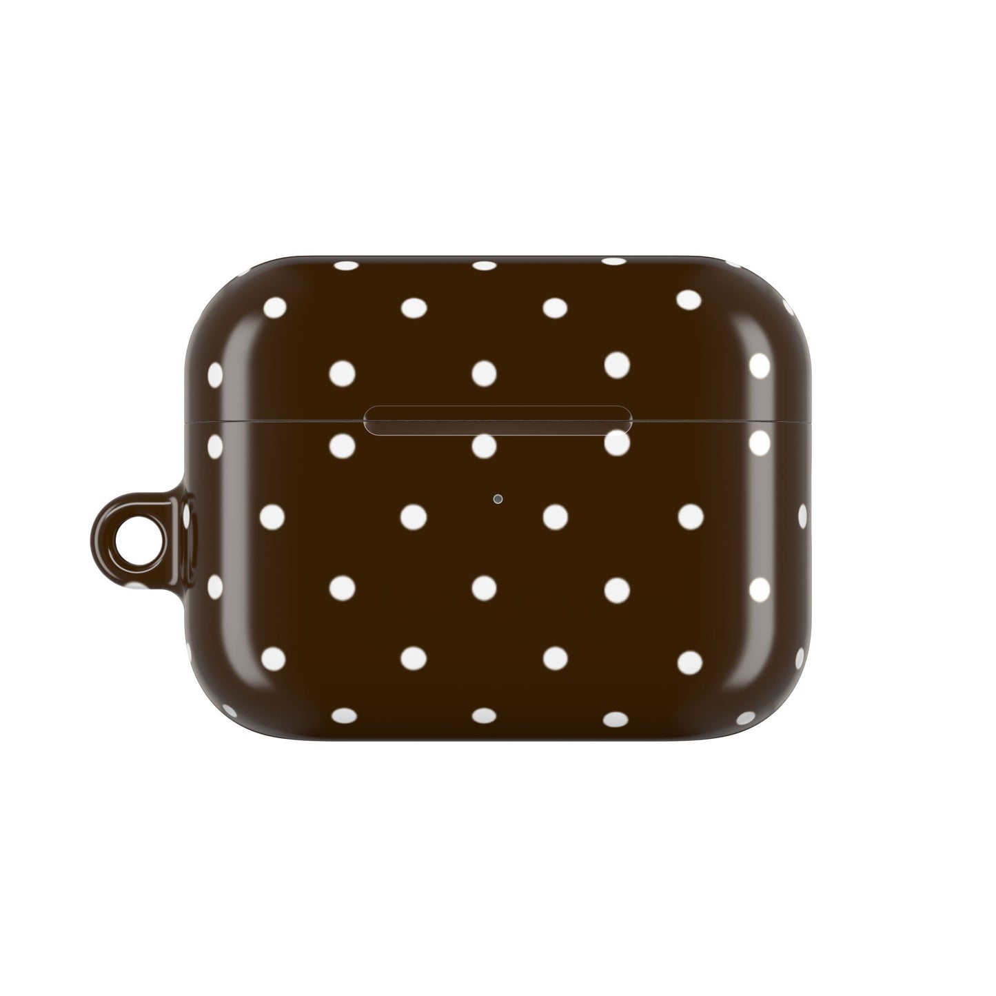Cacao Polka Dot  – AirPod Case