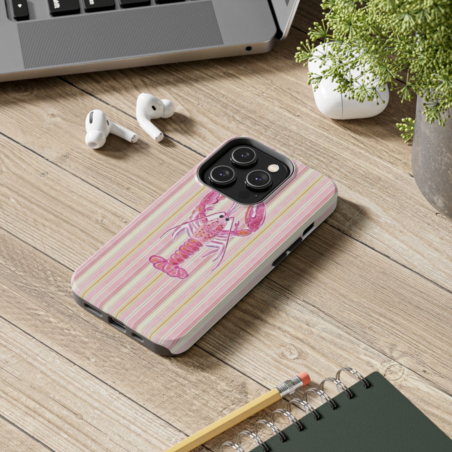 Pink Lobster — Tough Phone Case