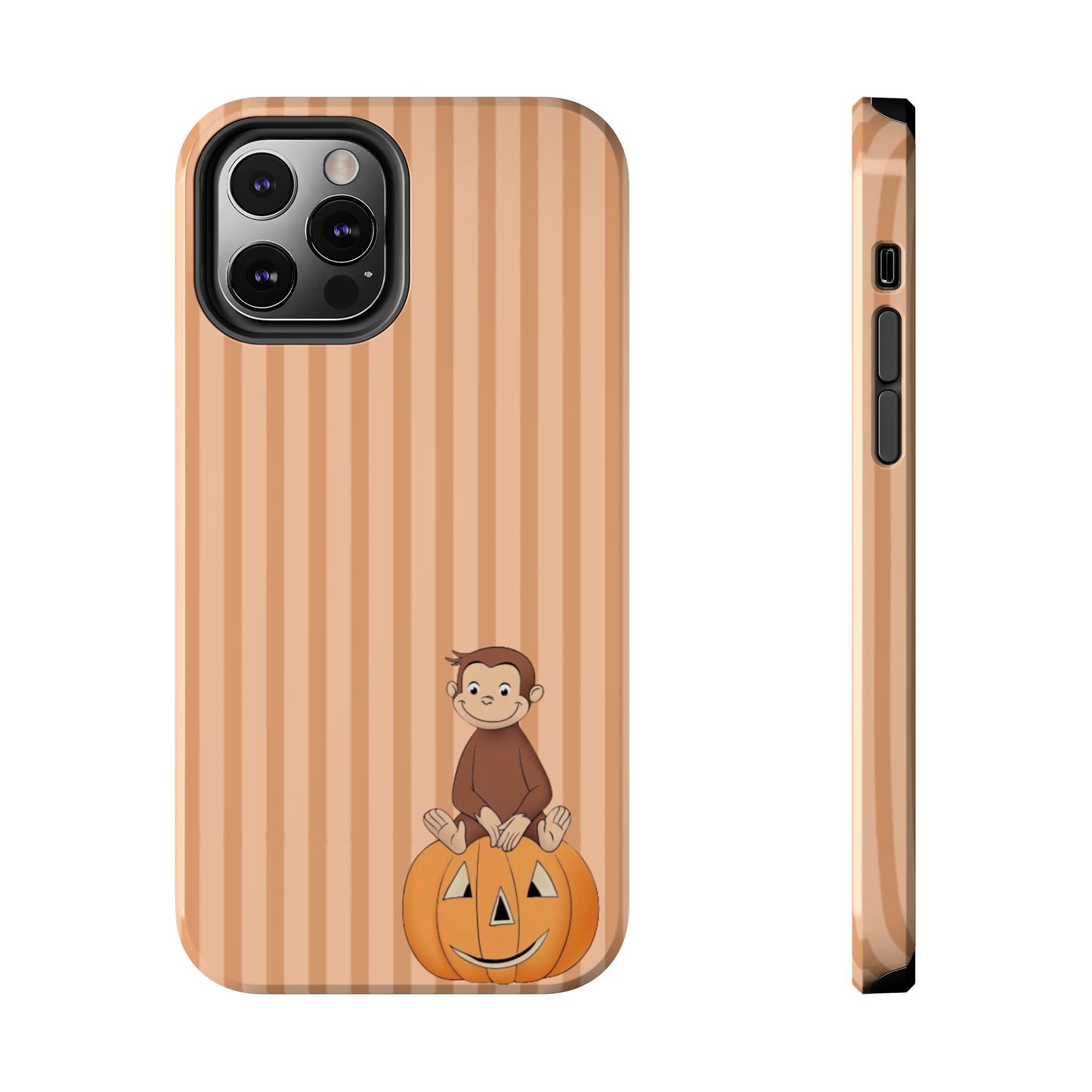 Pumpkin Curious George —  Tough Phone Case