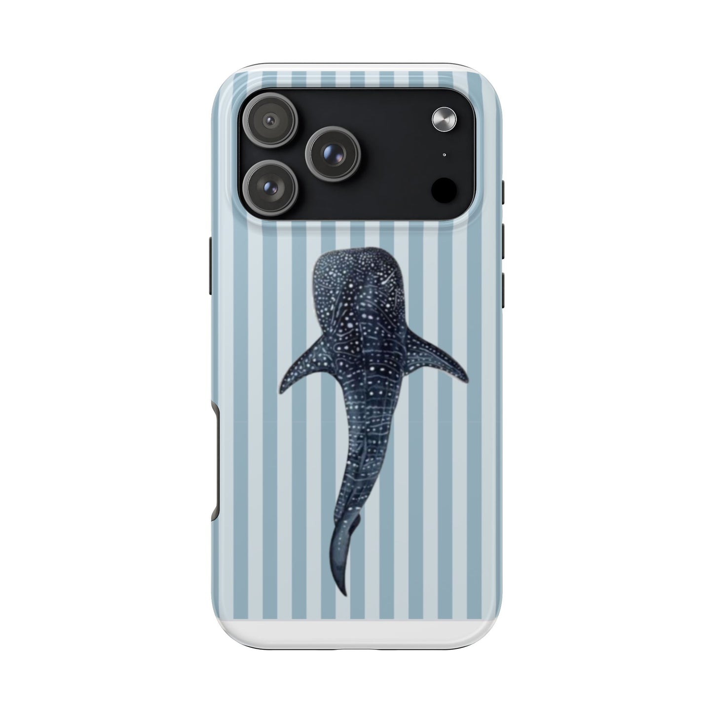Deep Sea  — Blue Striped Tough Protective Cover
