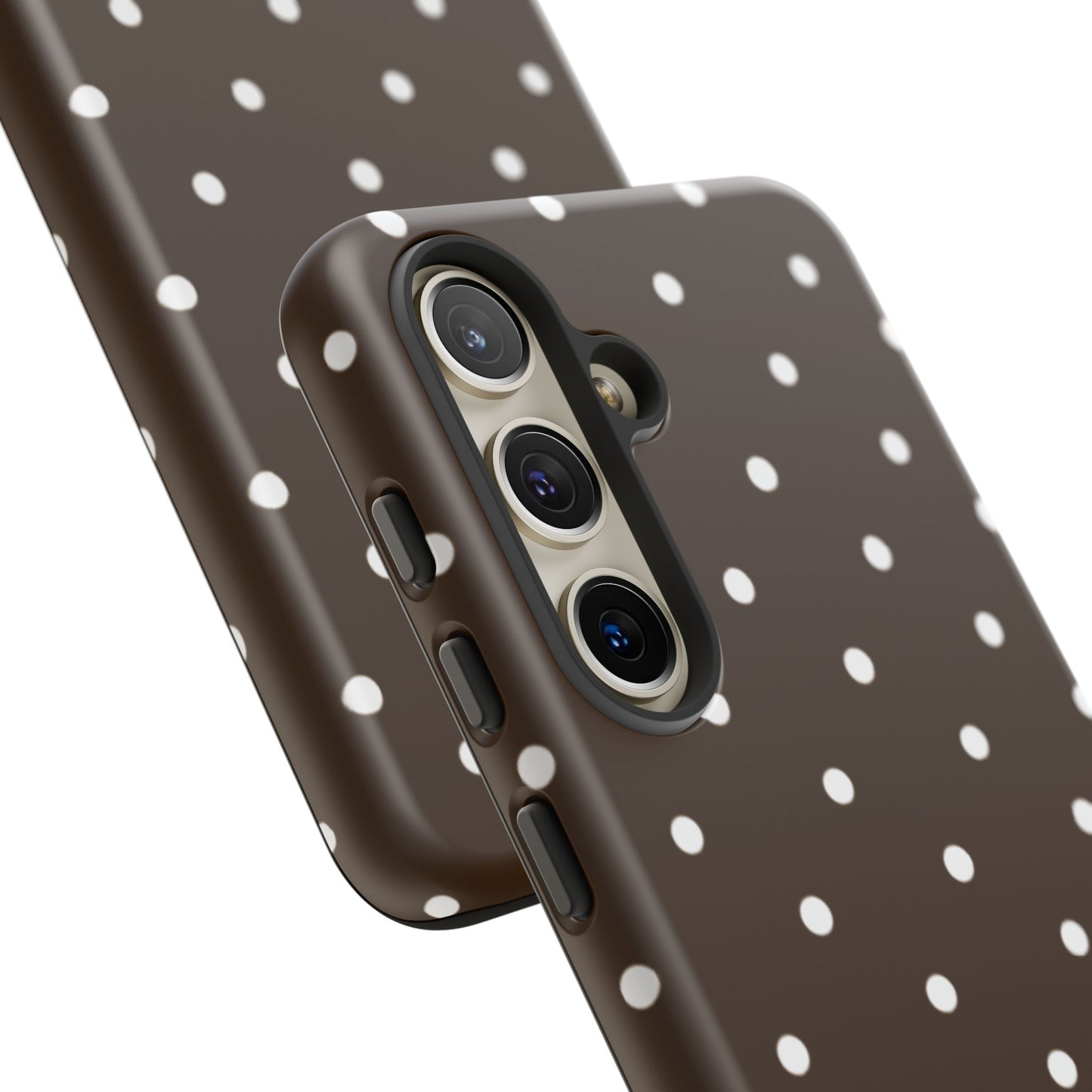 Cacao Polka Dot  — Phone Case Tough Case