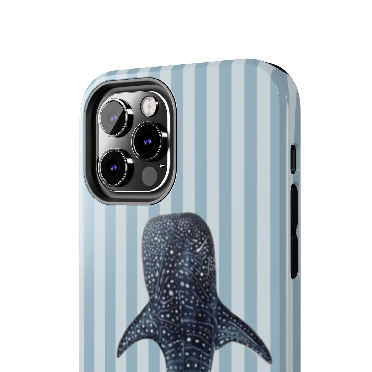 Deep Sea  — Blue Striped Tough Protective Cover