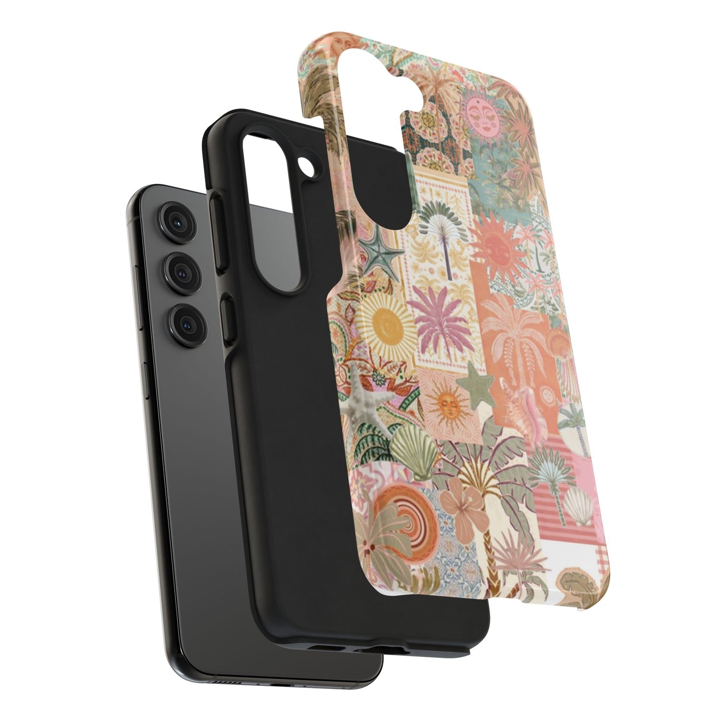 Girls Just Wanna Have Fun! — Tough Phone Case  Retro Tropical Collage iPhone Case
