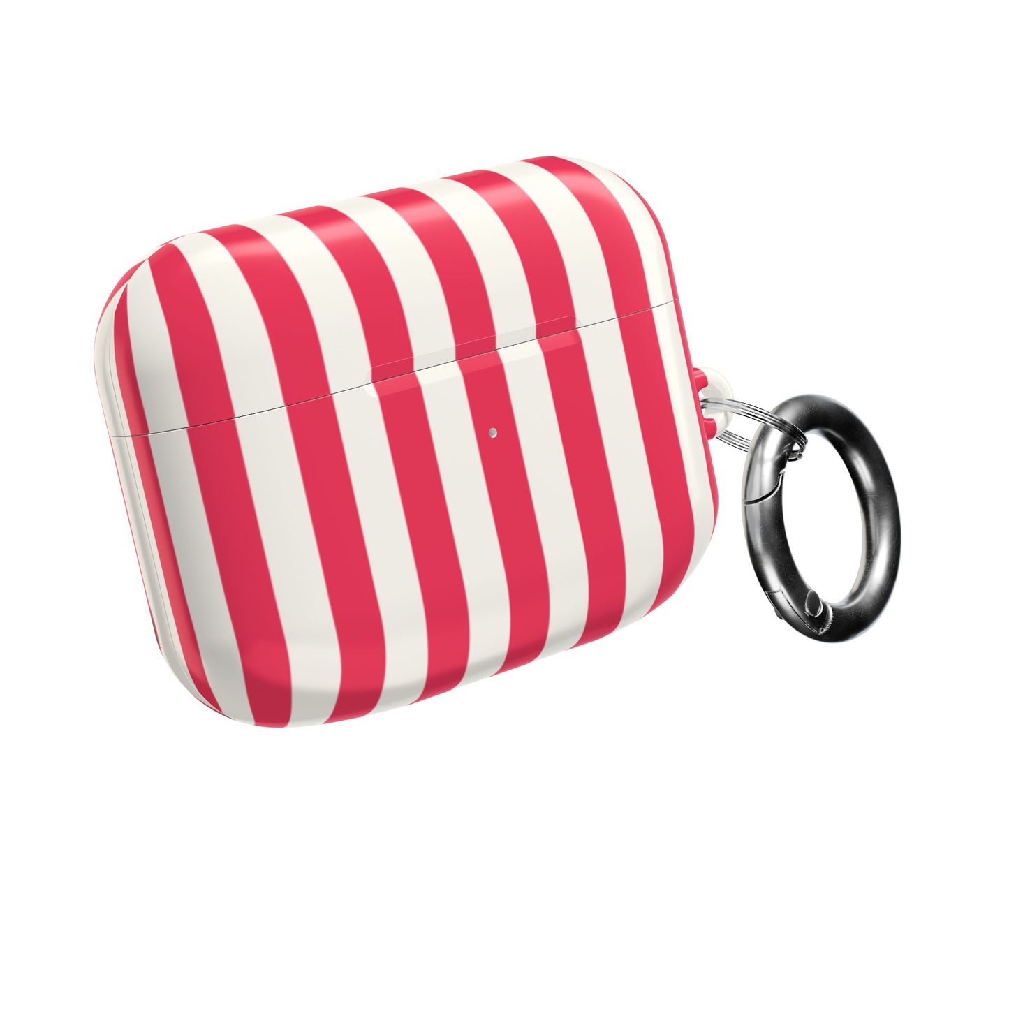 Red and White Stripe AirPod Case |  Stripe Protective Cover