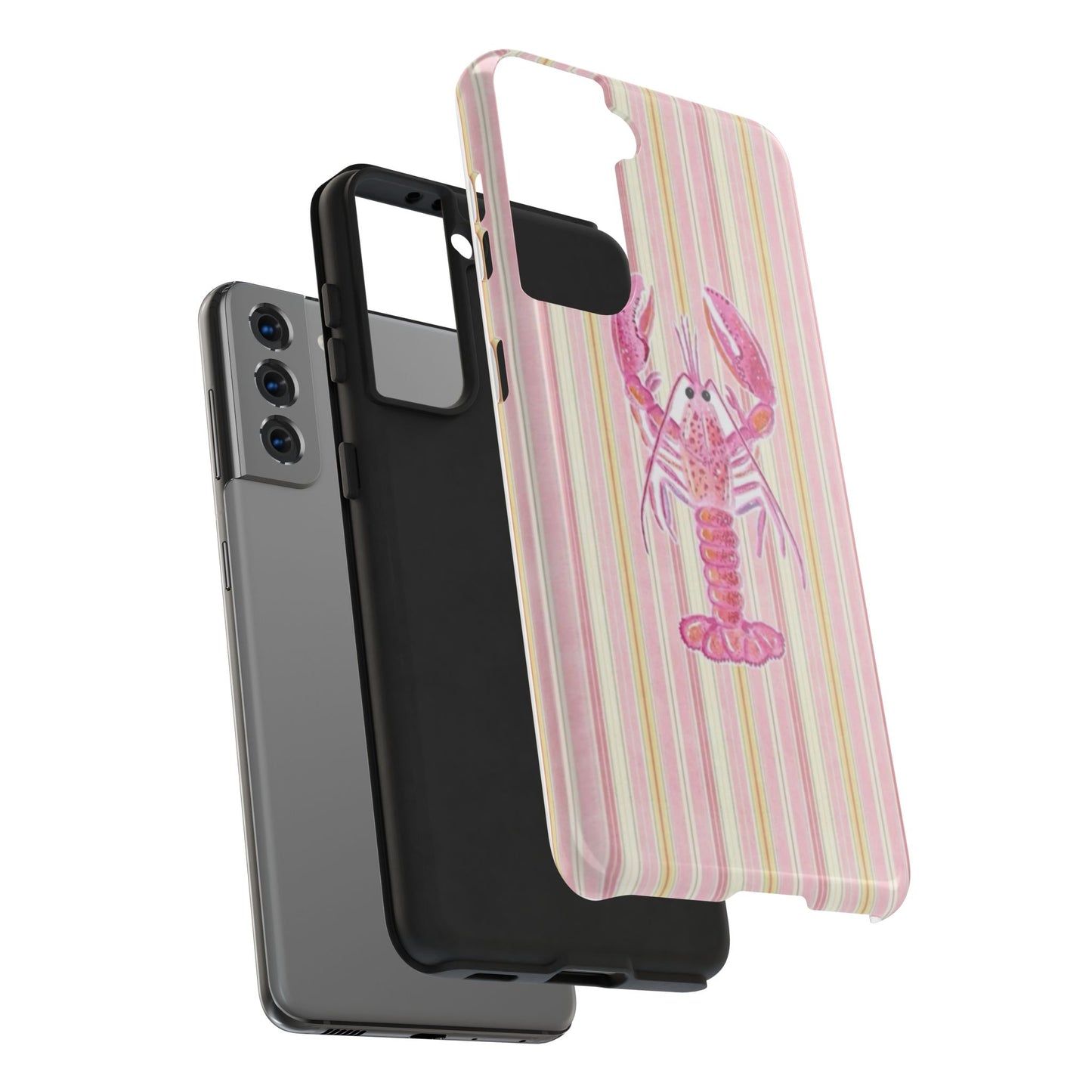 Pink Lobster — Tough Phone Case