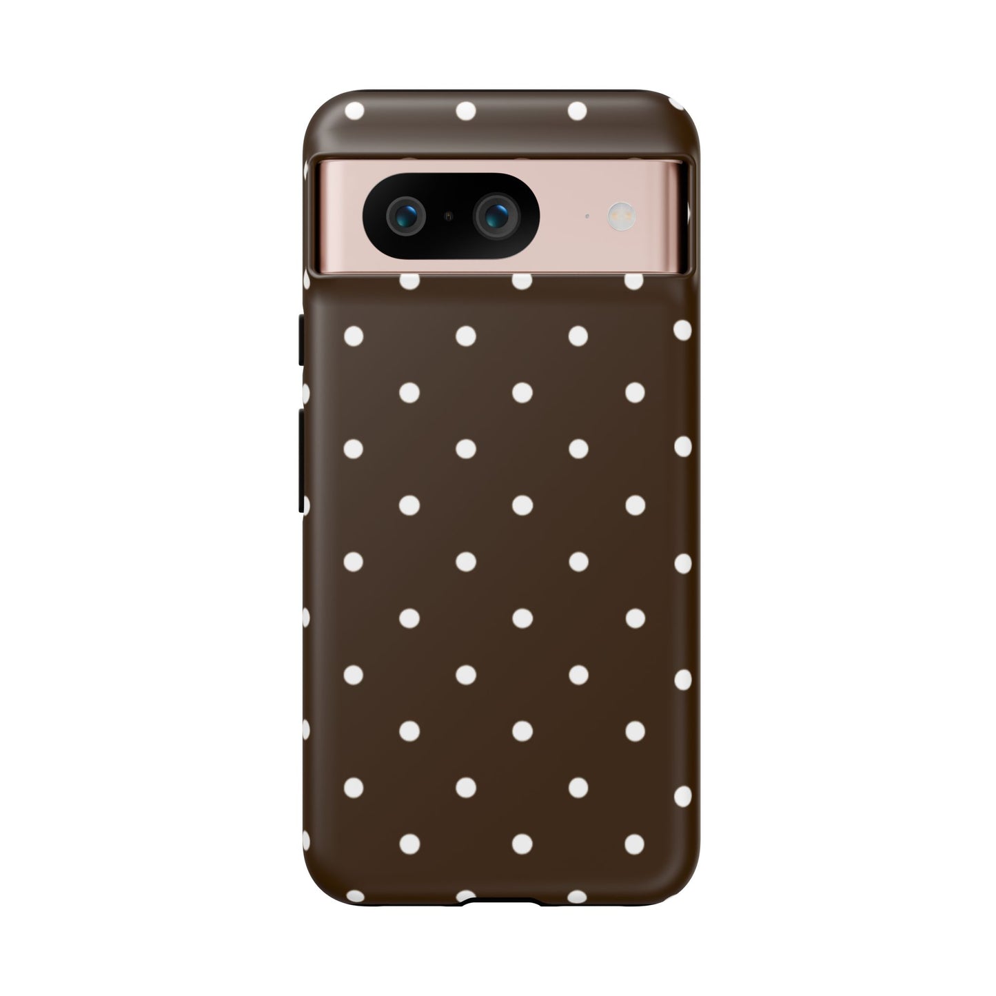 Cacao Polka Dot  — Phone Case Tough Case