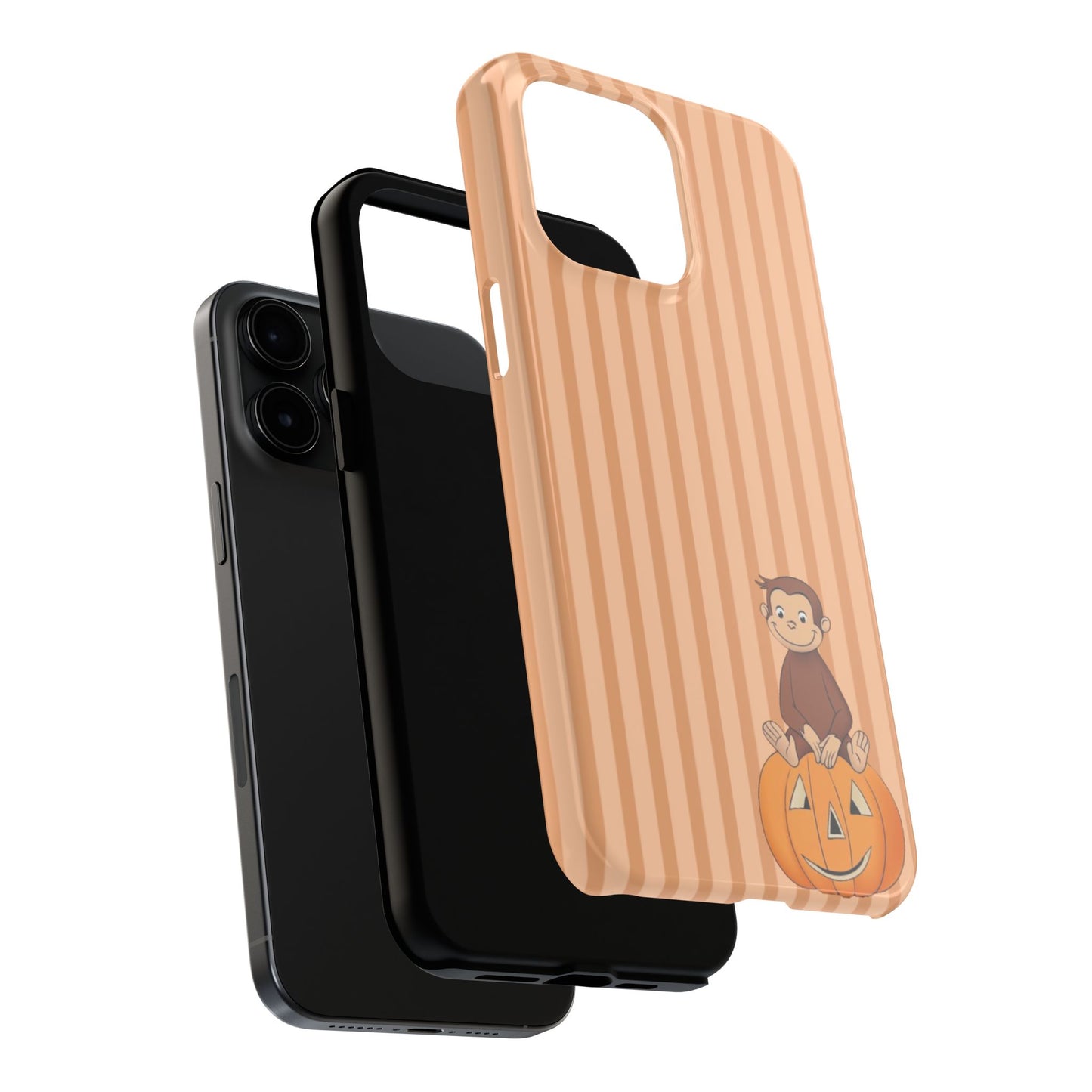 Pumpkin Curious George —  Tough Phone Case