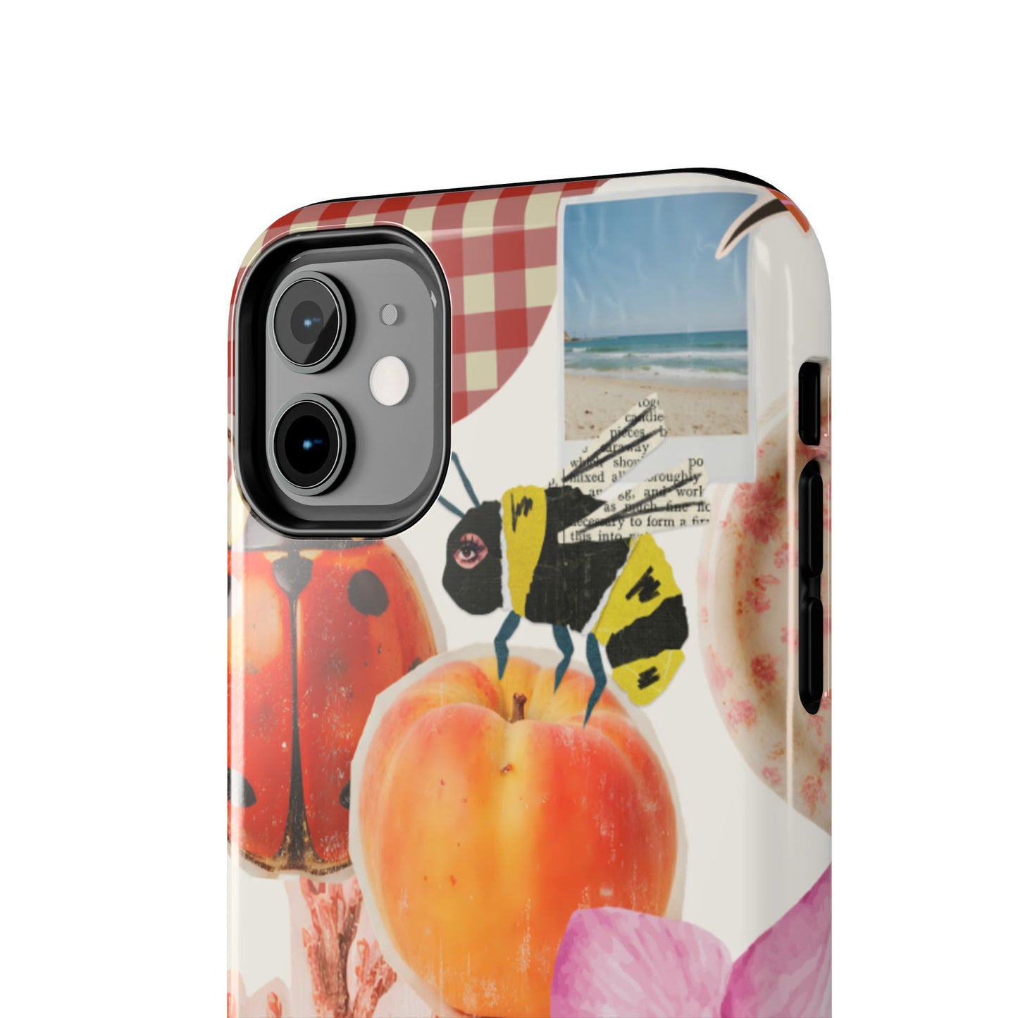The farmers Market — Floral Fruit Collage Tough Phone Case