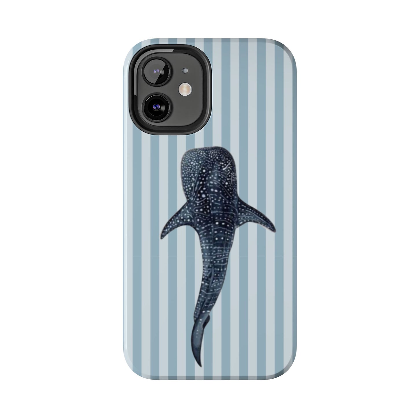 Deep Sea  — Blue Striped Tough Protective Cover