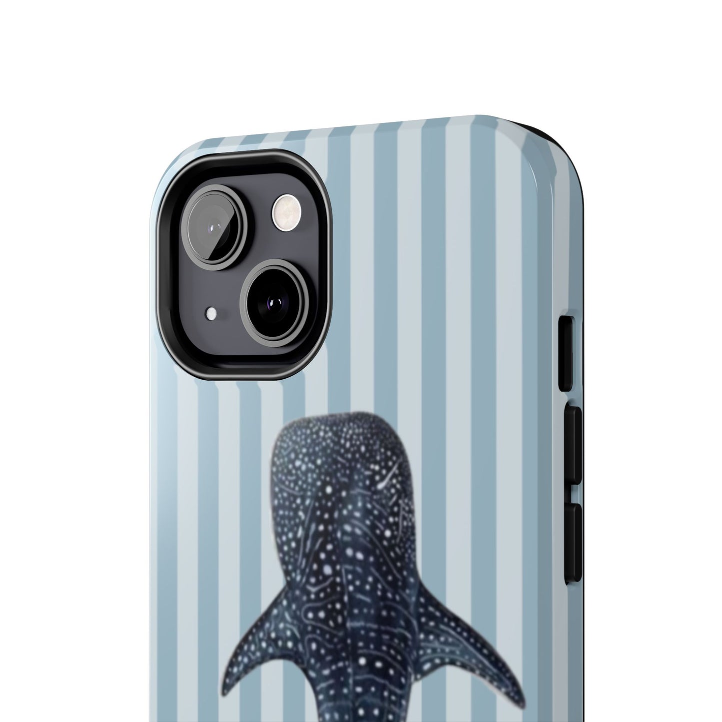 Deep Sea  — Blue Striped Tough Protective Cover