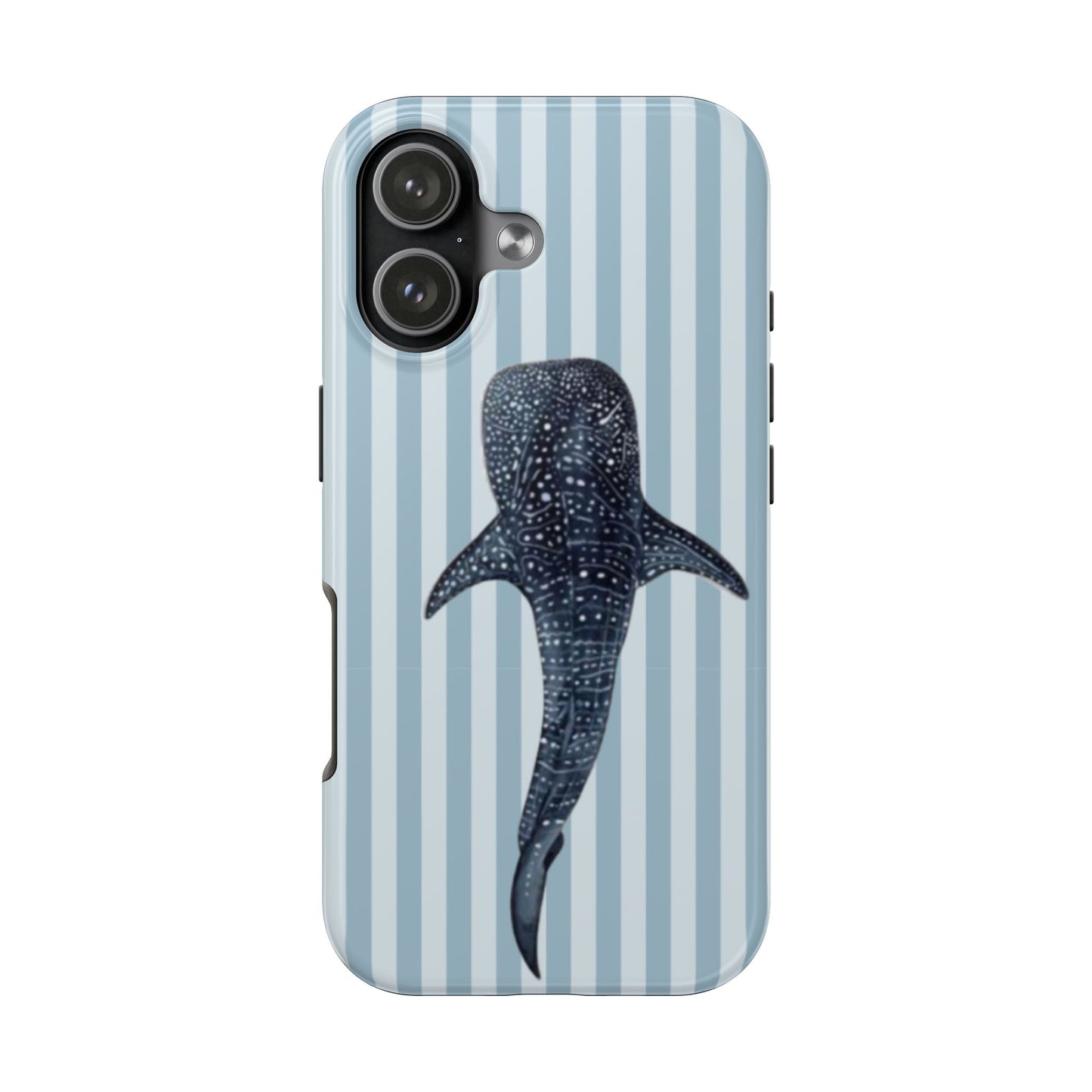 Deep Sea  — Blue Striped Tough Protective Cover